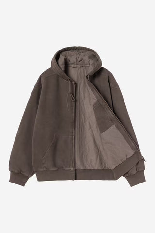HOODED VISTA JACKET TOBACCO GARMENT DYED