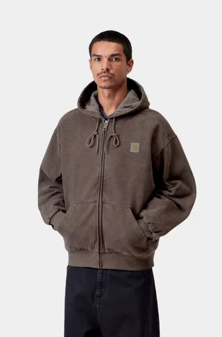HOODED VISTA JACKET TOBACCO GARMENT DYED