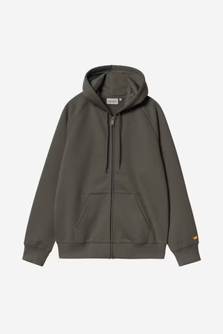 HOODED CHASE JACKET SHUNGITE