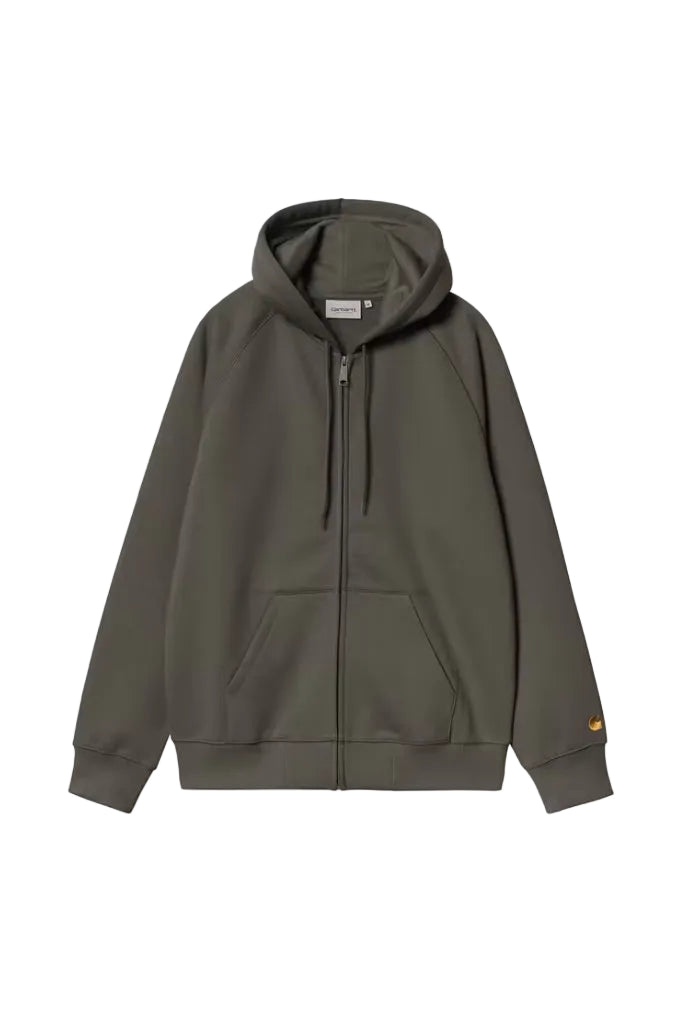HOODED CHASE JACKET SHUNGITE