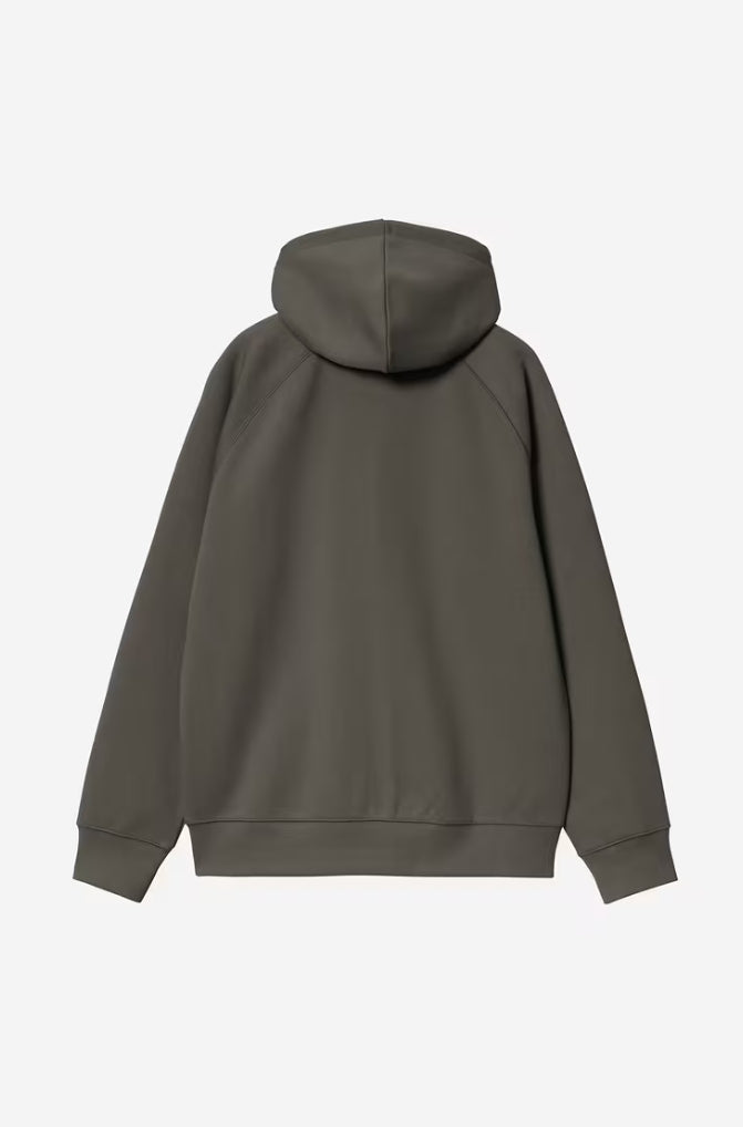 HOODED CHASE JACKET SHUNGITE