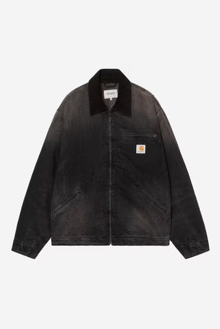 OG DETROIT JACKET BLACK/BLACK TOBACCO USED WASH