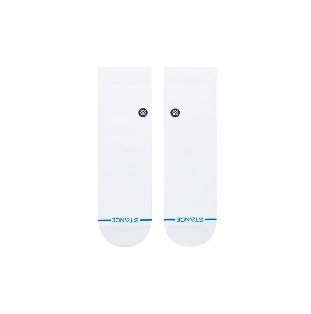 ICON QUARTER SOCK WHITE