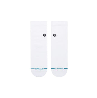 ICON QUARTER SOCK WHITE