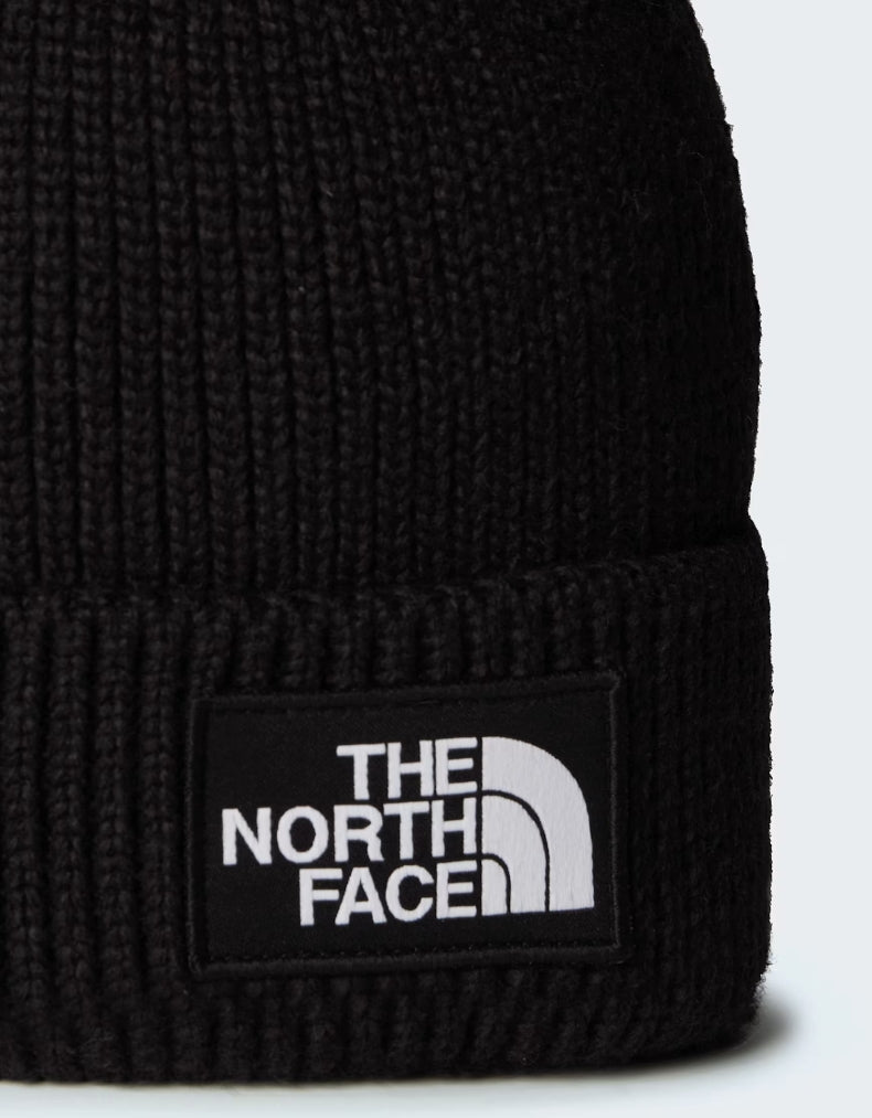 LOGO BOX CUFFED BEANIE BLACK