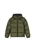 RIPSTOP HOODED PUFFER GREEN