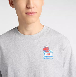 LOBSTER ROLL TEE ATHLETIC GREY