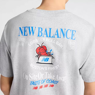 LOBSTER ROLL TEE ATHLETIC GREY