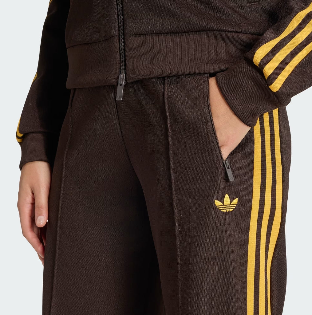 BECKENBAUER TRACK PANT AURORA COFFEE/PRELOVED YELLOW