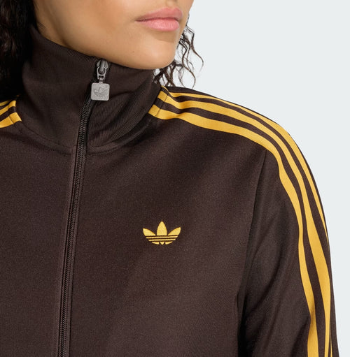 BECKENBAUER TRACK TOP AURORA COFFE/PRELOVED YELLOW