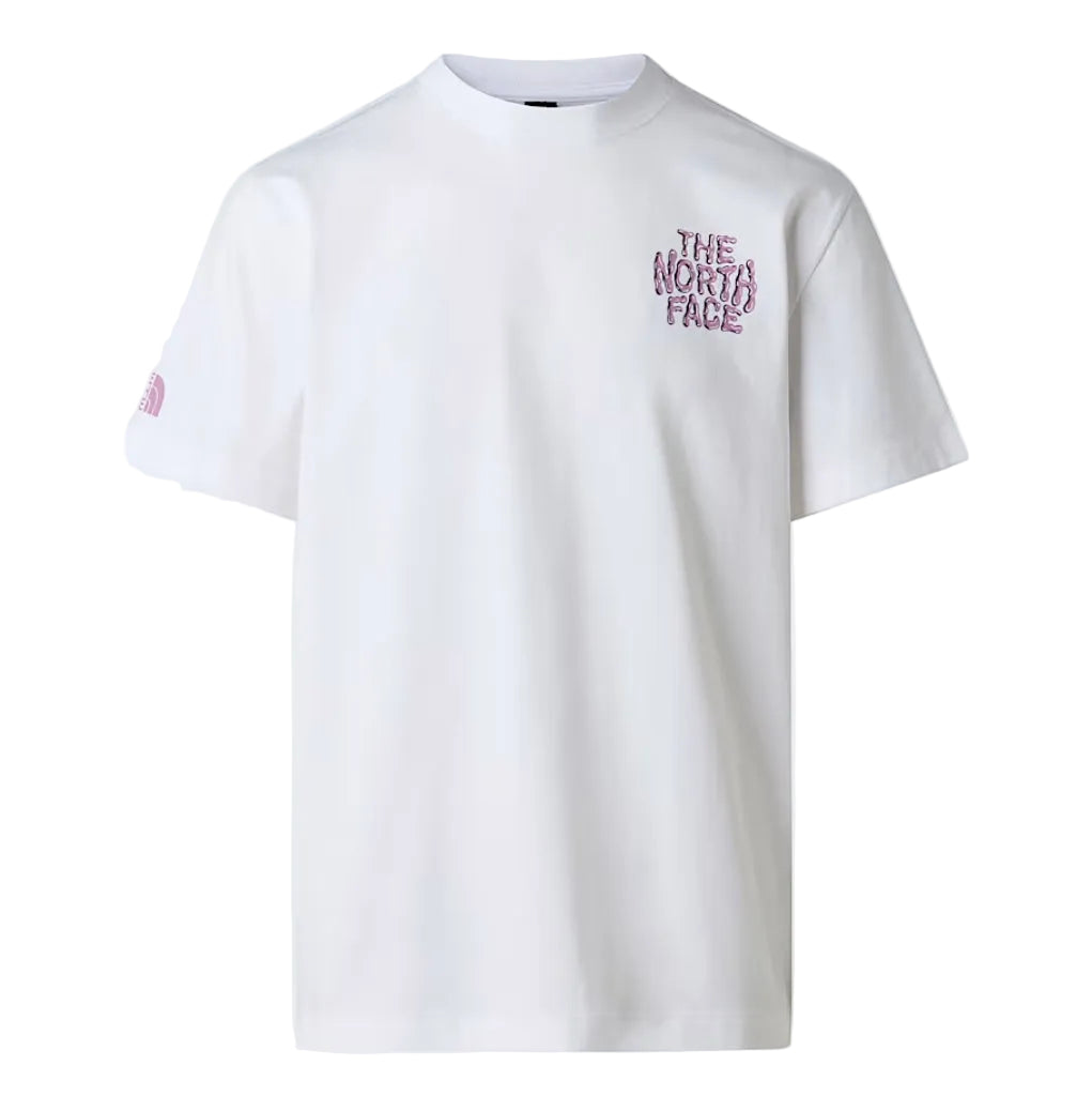DRIP LOGO RELAXED GRAPHIC TEE WHITE
