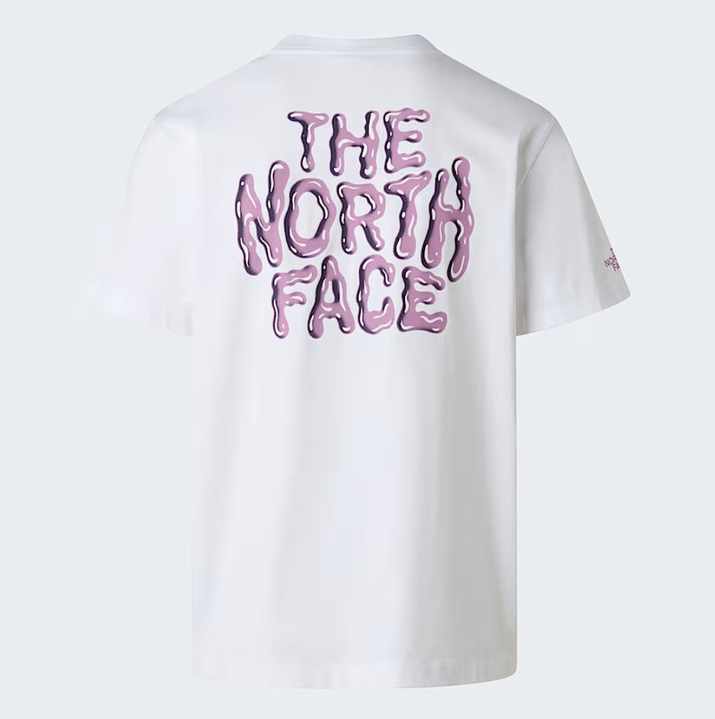 DRIP LOGO RELAXED GRAPHIC TEE WHITE