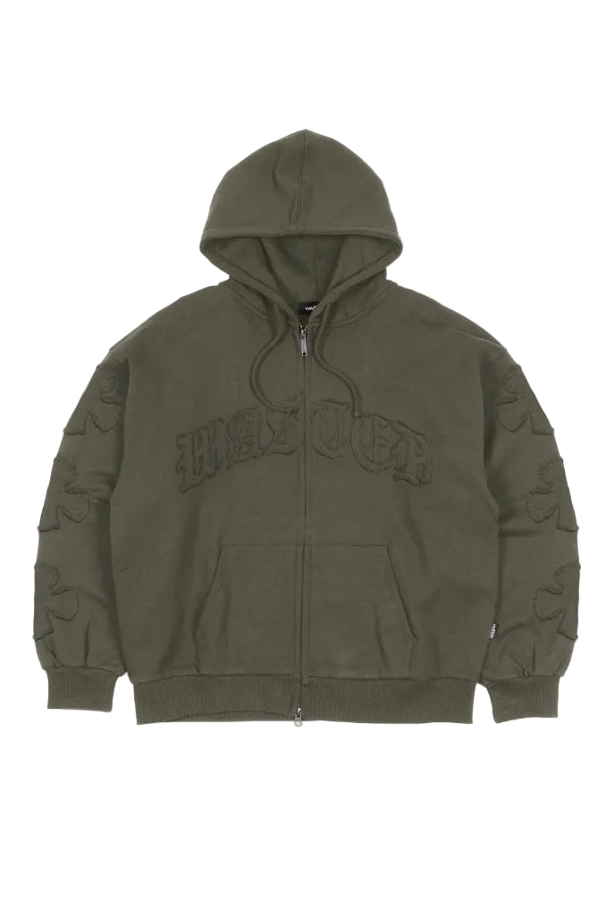 ORDO ZIP HOODIE ARMY GREEN