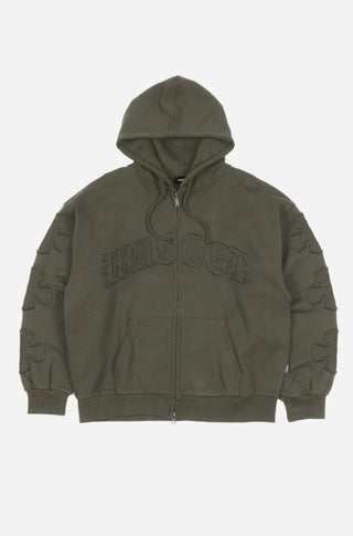 ORDO ZIP HOODIE ARMY GREEN