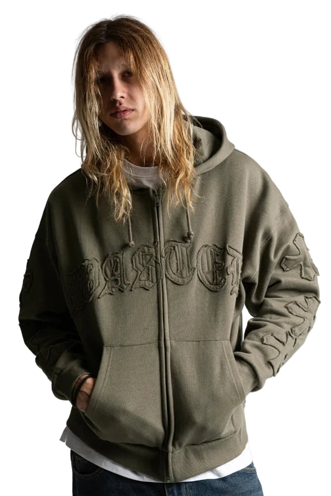 ORDO ZIP HOODIE ARMY GREEN