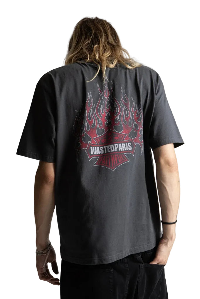 ROAD TEE OLD BLACK
