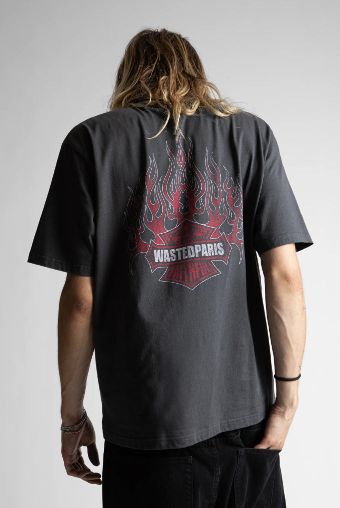 ROAD TEE OLD BLACK