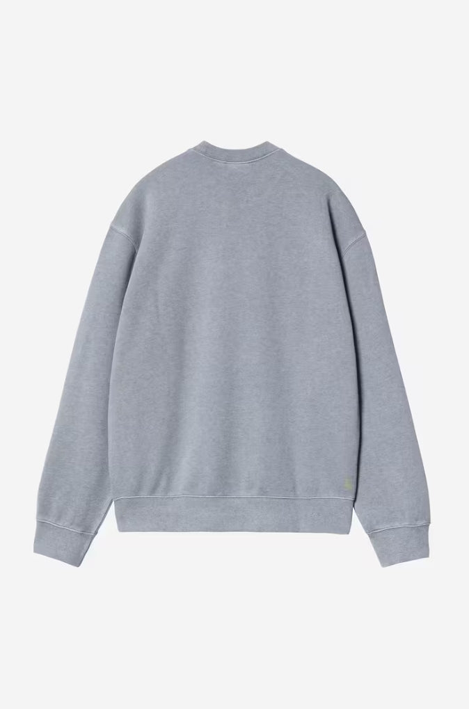 CASPIAN SWEATSHIRT SHADY BLUE HEATHER GARMENT