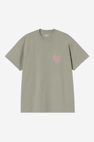 WAVES TEE SHADY GREEN