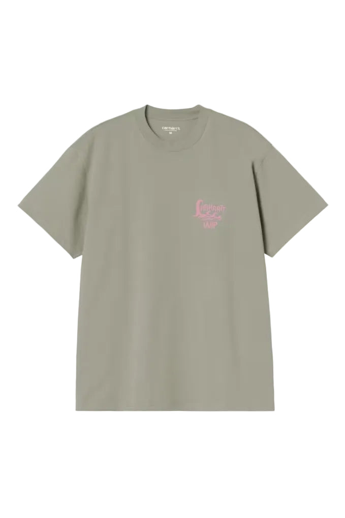 WAVES TEE SHADY GREEN