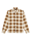 GULFPORT FLANNEL SHIRT CHOCOLATE BROWN