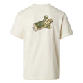 SNACK GRAPHIC TEE WHITE DUNE