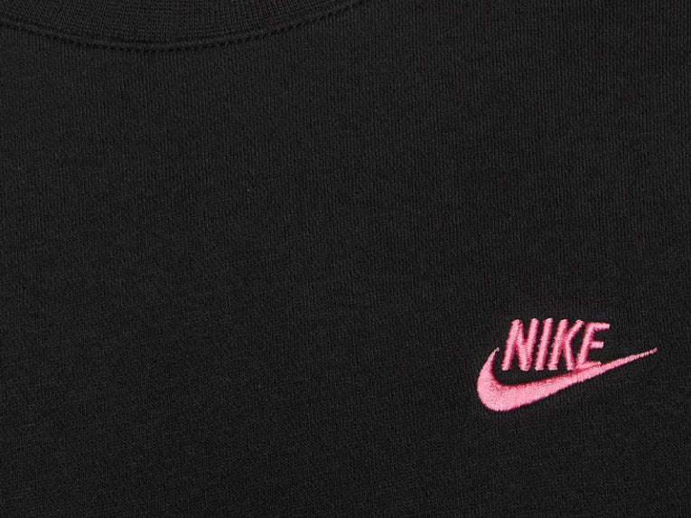 MEN'S FLEECE CREWNECK BLACK/PINKSICLE