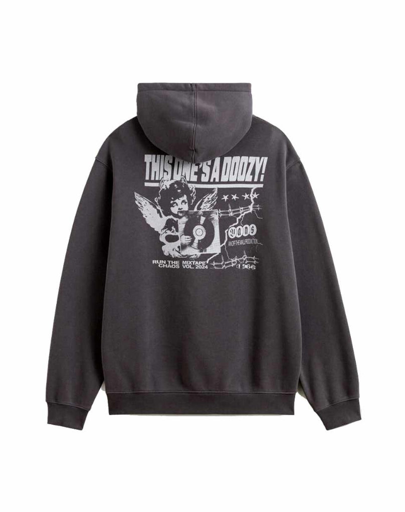 EARTHBOUND LOOSE PO FLEECE HOODIE ASPHALT