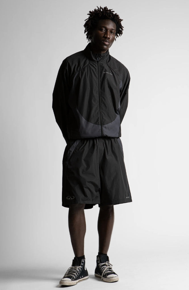 SHARP TRACK SHORT BLACK