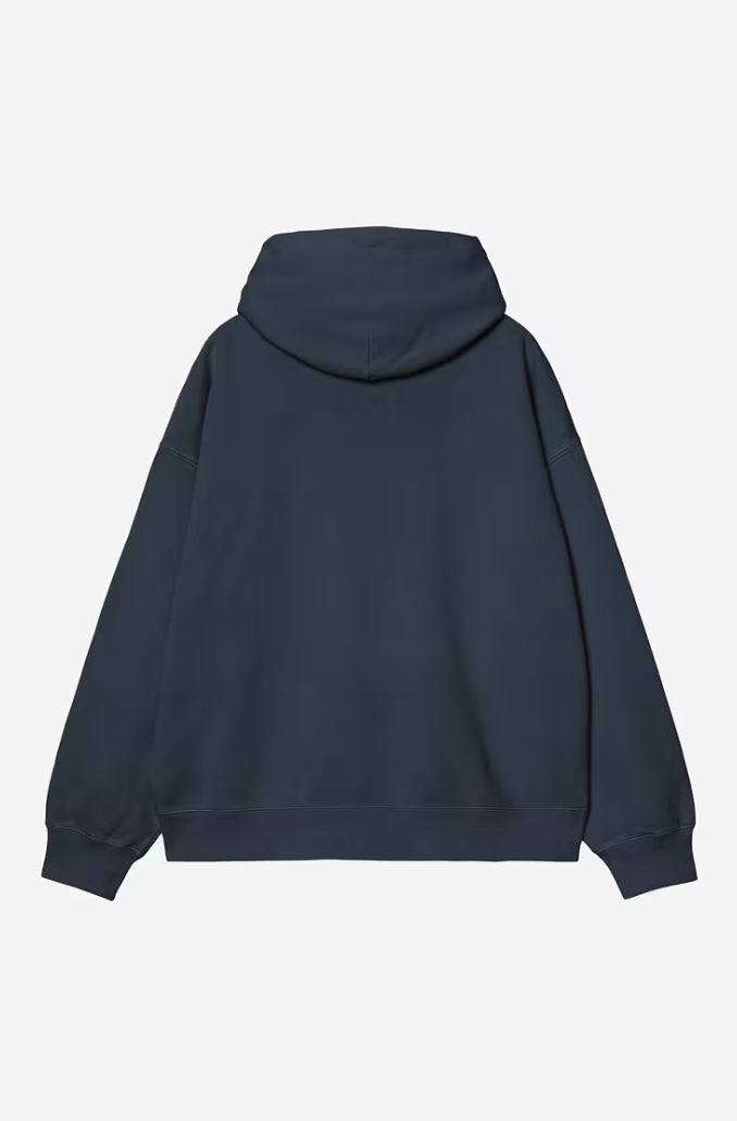 HOODED BENTON SWEAT JACKET CARBON/GARMENT DYED
