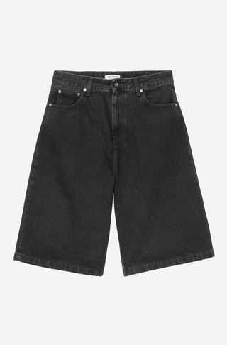 W' BELMONT SHORT BLACK STONE WASHED