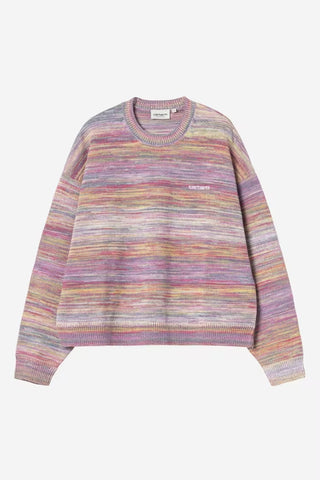 W' KEENAN SWEATER GRADIENT/GENTLE PURPLE
