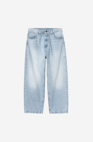 BRANDON PANT BLUE HEAVY WORN BLEACHED