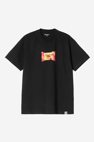 ROAD SIDE SNACK TEE BLACK