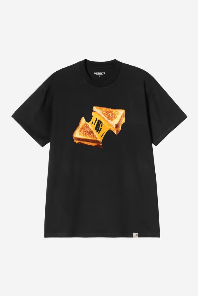 CHEESE TOAST TEE BLACK