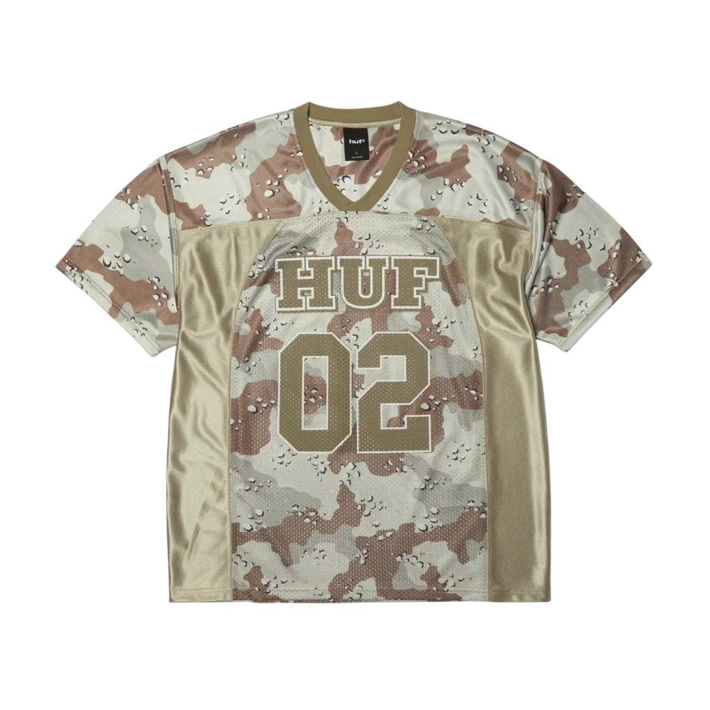 CAMO FOOTBALL JERSEY BROWN
