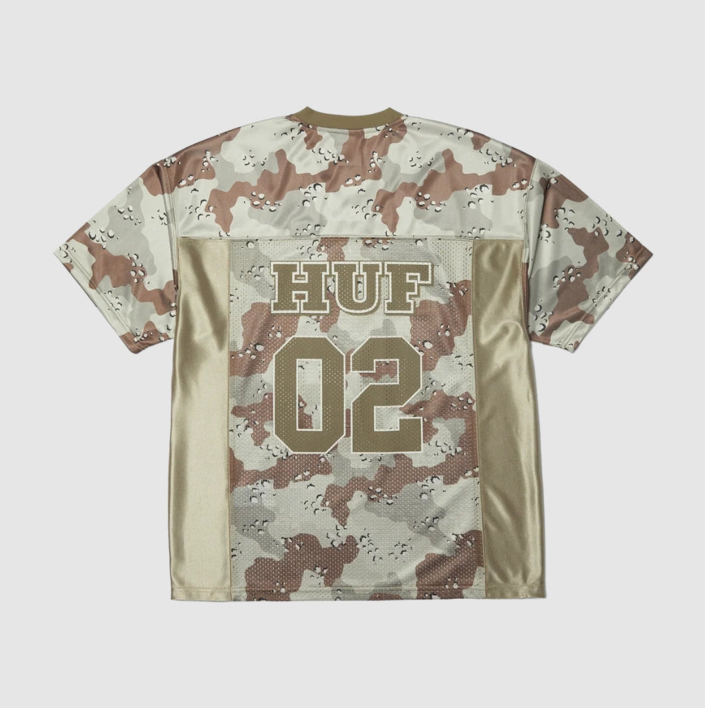 CAMO FOOTBALL JERSEY BROWN