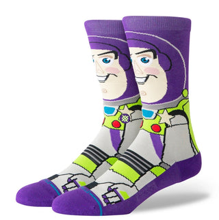 BUZZ CREW SOCK PURPLE