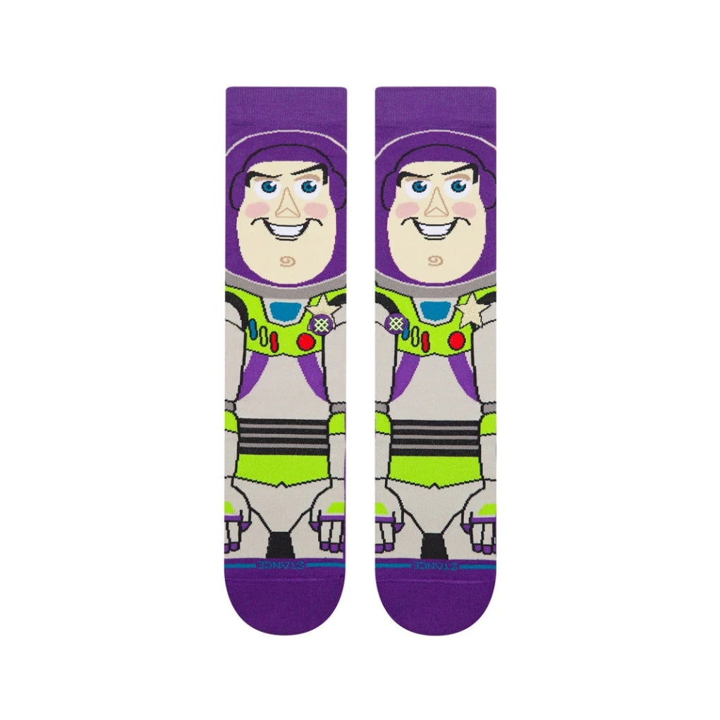 BUZZ CREW SOCK PURPLE