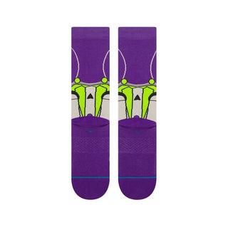 BUZZ CREW SOCK PURPLE