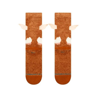 GUIZMO CREW SOCK BROWN