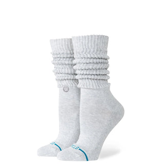 SLOUCH CREW SOCK HEATHER GREY