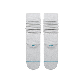 SLOUCH CREW SOCK HEATHER GREY