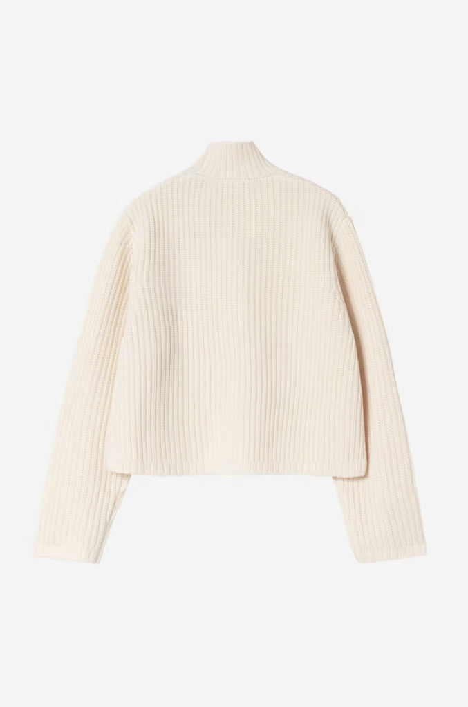 W' DETROIT HALF ZIP NATURAL