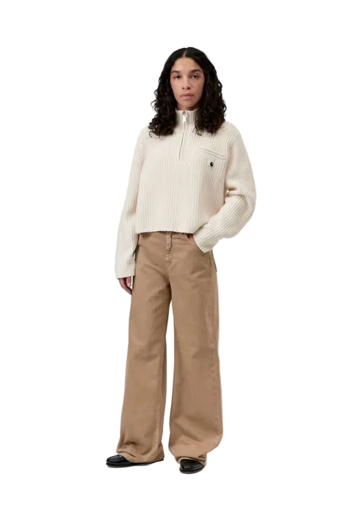W' DETROIT HALF ZIP NATURAL