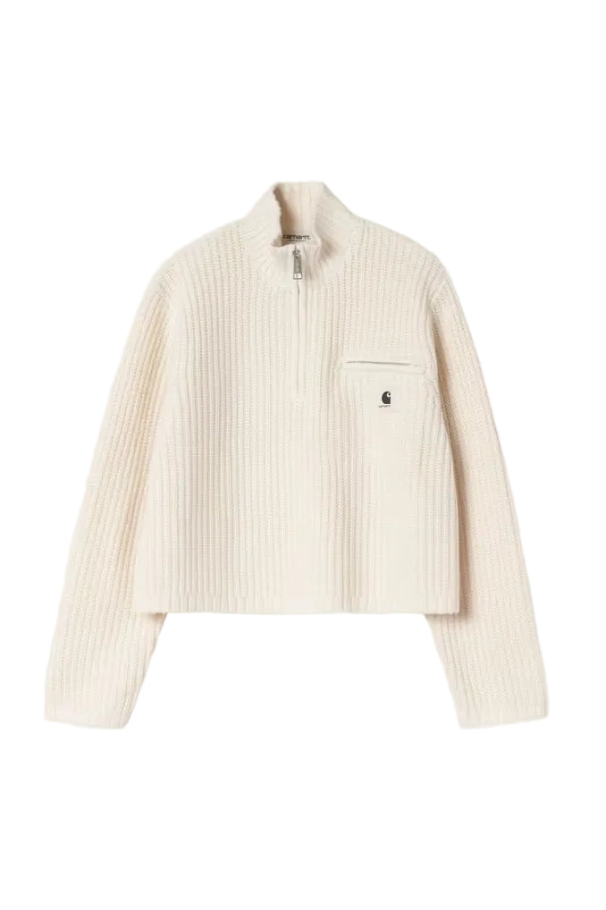 W' DETROIT HALF ZIP NATURAL