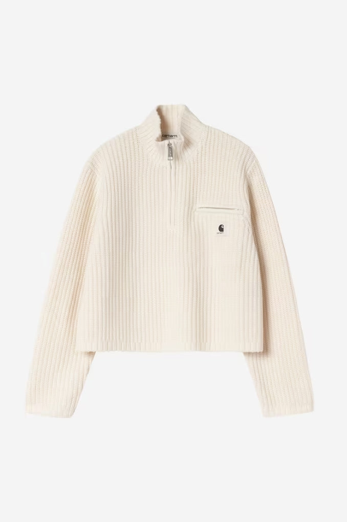 W' DETROIT HALF ZIP NATURAL
