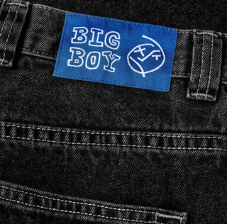 BIG BOY SHORTS SILVER BLACK