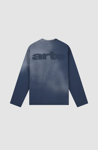 STENCIL SUNFADE LONGSLEEVE NAVY