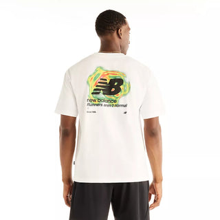 HEAT MAP MOTION TEE WHITE